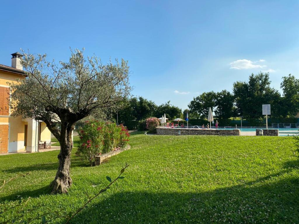 The Flowers - Apartments With Private Garden In Residence With Pool Manerba del Garda Zewnętrze zdjęcie